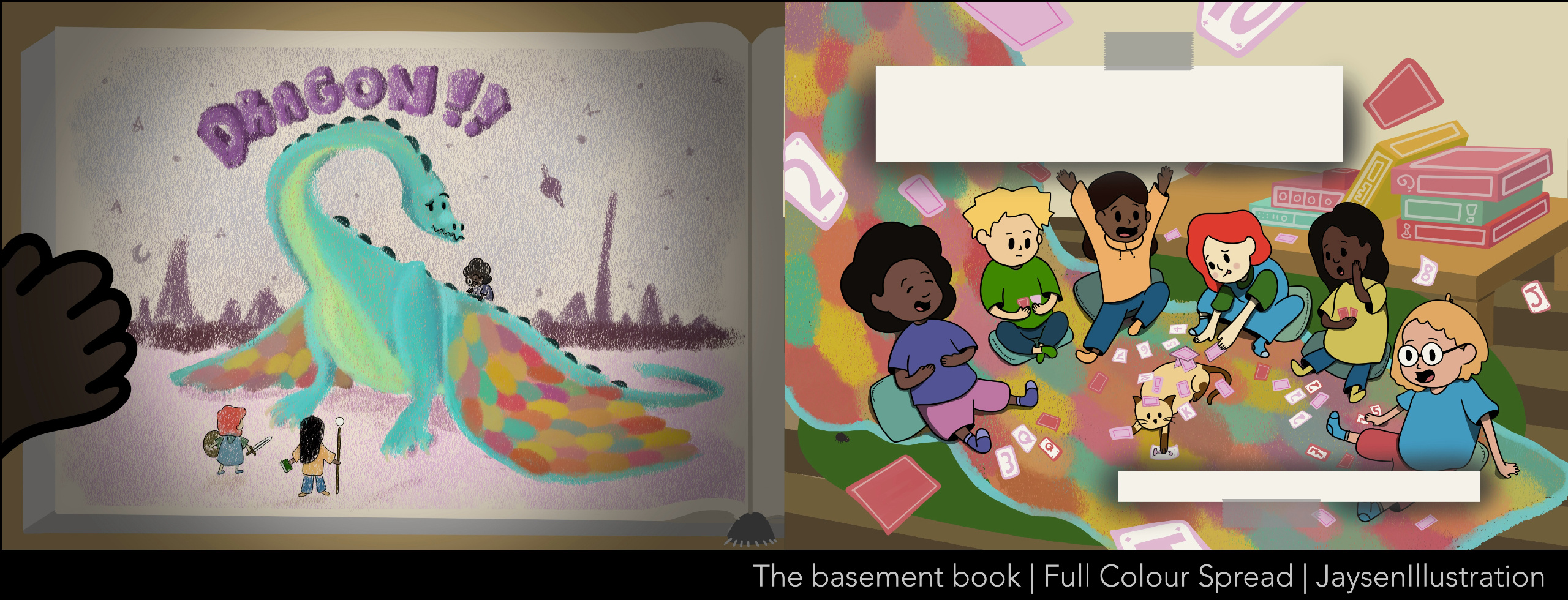 The Basement Book Full Colour Spread The Basement Book Full Colour Spread