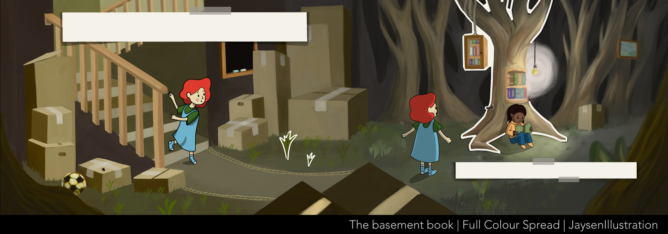 The Basement Book Full Colour Spread The Basement Book Full Colour Spread